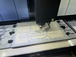 CNC milling aluminum with coolant