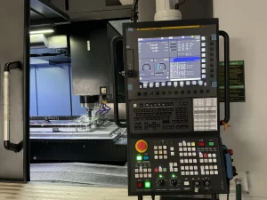 CNC panel interface showing axis movement and spindle RPM